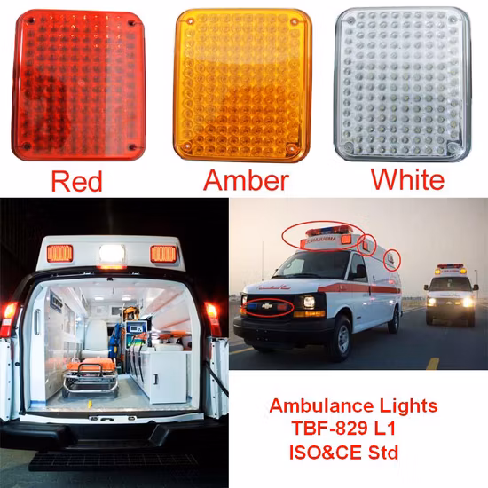 Haibang LED 救急車バイザー ライト スクールバス表面実装ライト