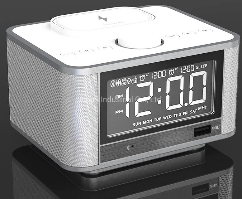 Docking Station Alarm Clock Wireless Speaker